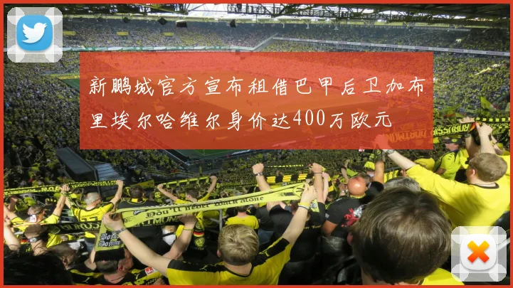 新鹏城官方宣布租借巴甲后卫加布里埃尔哈维尔身价达400万欧元